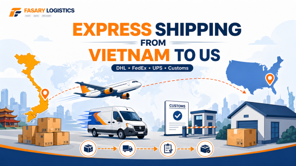 Express Shipping from Vietnam to US: DHL, FedEx, UPS, Customs, and Small Parcels