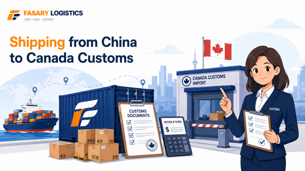 Shipping from China to Canada Customs