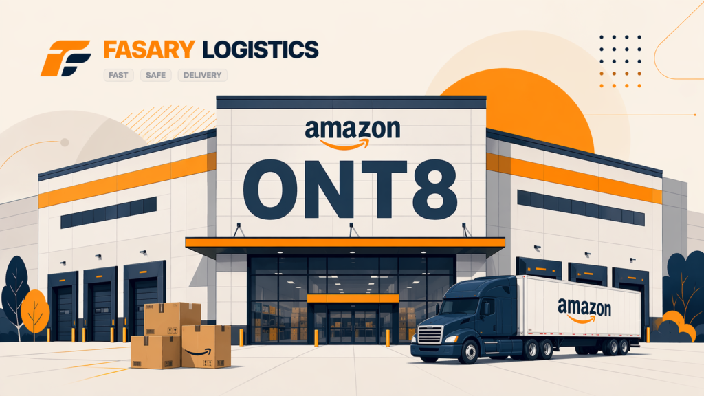 Amazon ONT8 warehouse