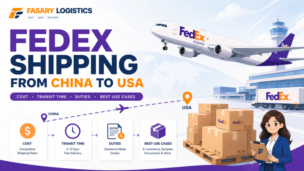 fedex shipping from china to usa