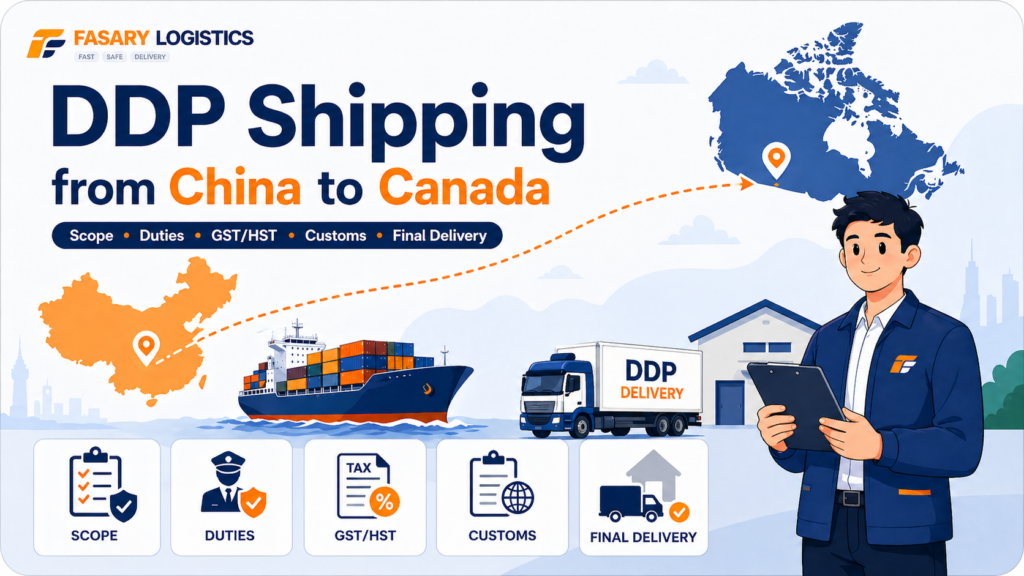 DDP Shipping from China to Canada: Scope, Duties, GST/HST, Customs, and Final Delivery