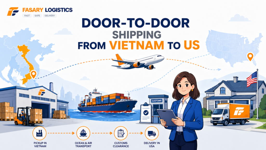 Door-to-Door Shipping from Vietnam to US: DDP, DAP, Customs, and Final Delivery