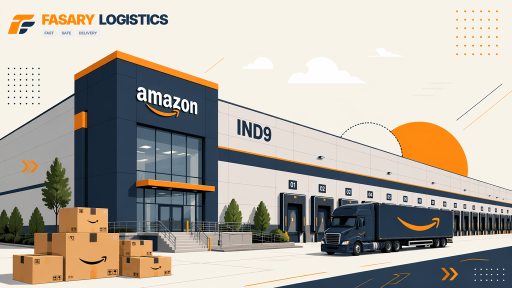 Amazon IND9 warehouse