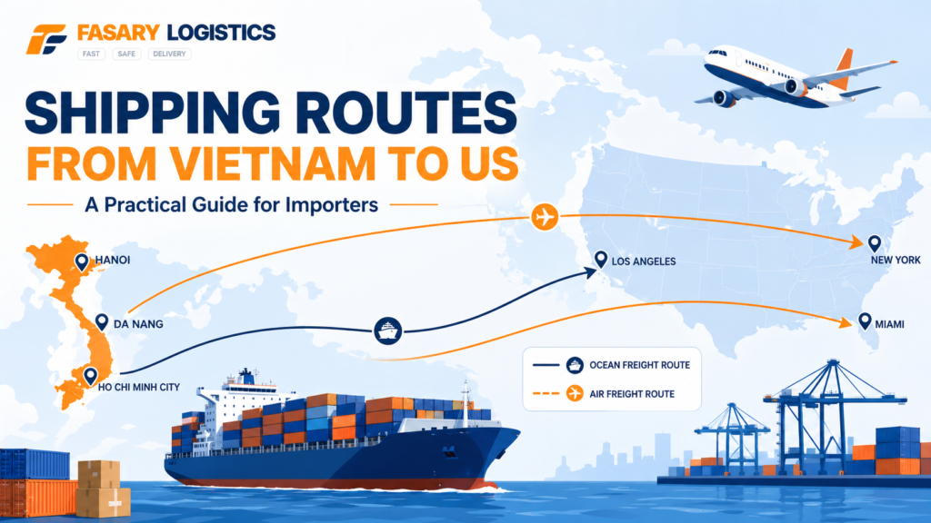 Shipping Routes from Vietnam to US: A Practical Guide for Importers