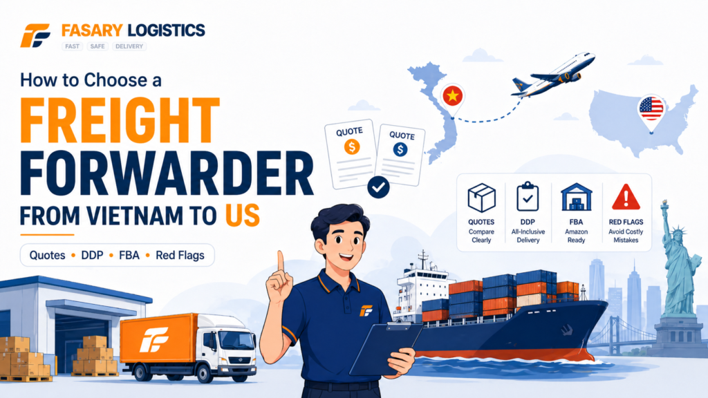 How to Choose a Freight Forwarder from Vietnam to US: Quotes, DDP, FBA, and Red Flags