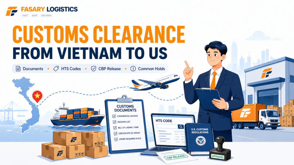 Customs Clearance from Vietnam to US: Documents, HTS Codes, CBP Release, and Common Holds