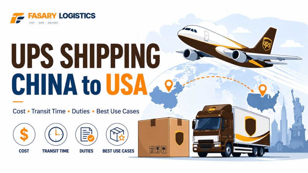 UPS Shipping from China to USA: Cost, Transit Time, Duties, and Best Use Cases