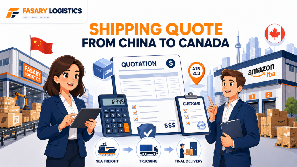 Shipping Quote from China to Canada: CBM, Postal Code, DDP, Customs, and Delivery Scope