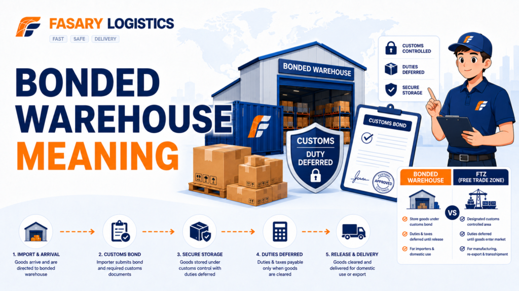 Bonded Warehouse Meaning: Customs Bonded Storage, Duties, and FTZ Difference