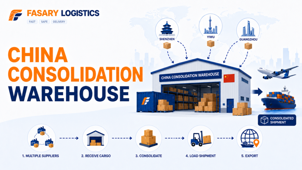 China Consolidation Warehouse: Combine Orders from Multiple Suppliers Before Shipping