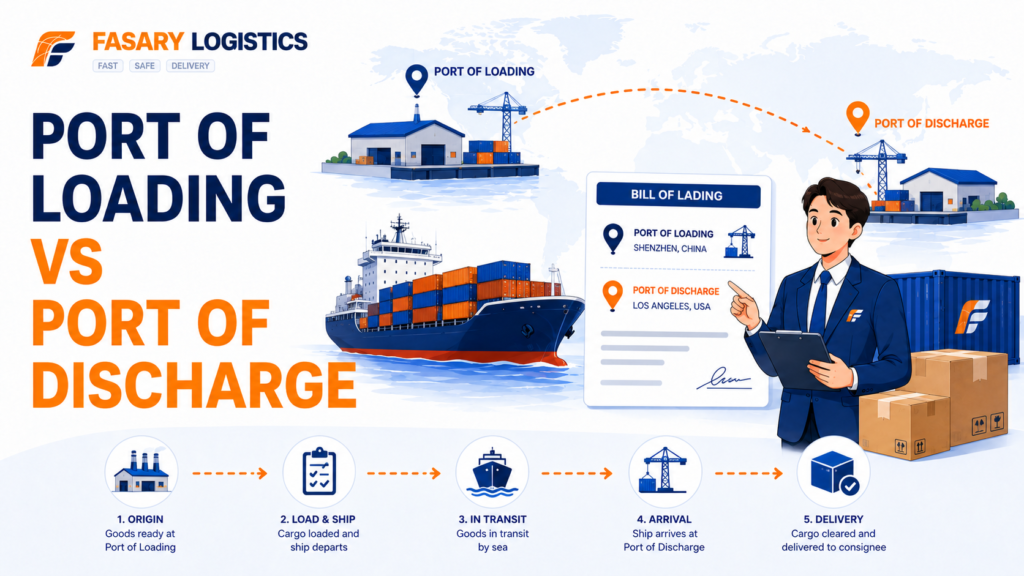 Port of Loading vs Port of Discharge: Meaning on Shipping Documents
