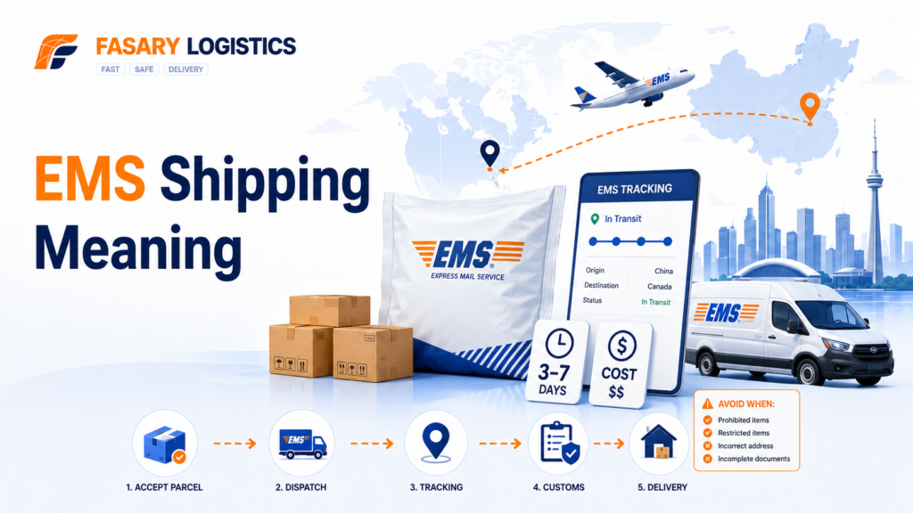 EMS Shipping Meaning: Cost, Time, Tracking, and When Importers Should Avoid It