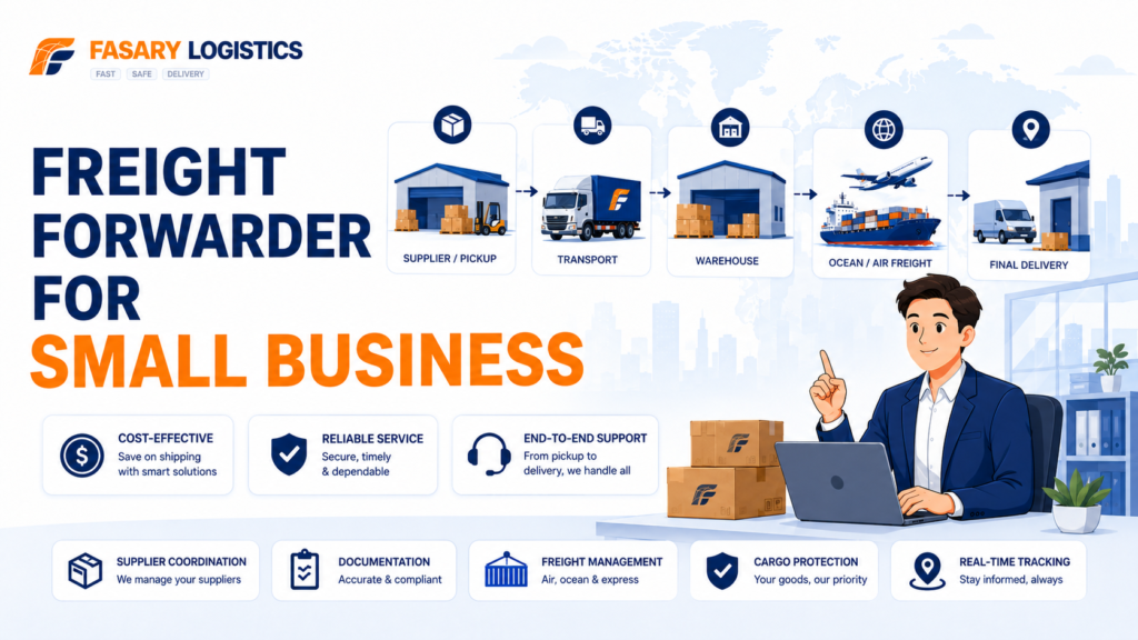 Freight Forwarder for Small Business: How to Ship Imports Without a Large Logistics Team