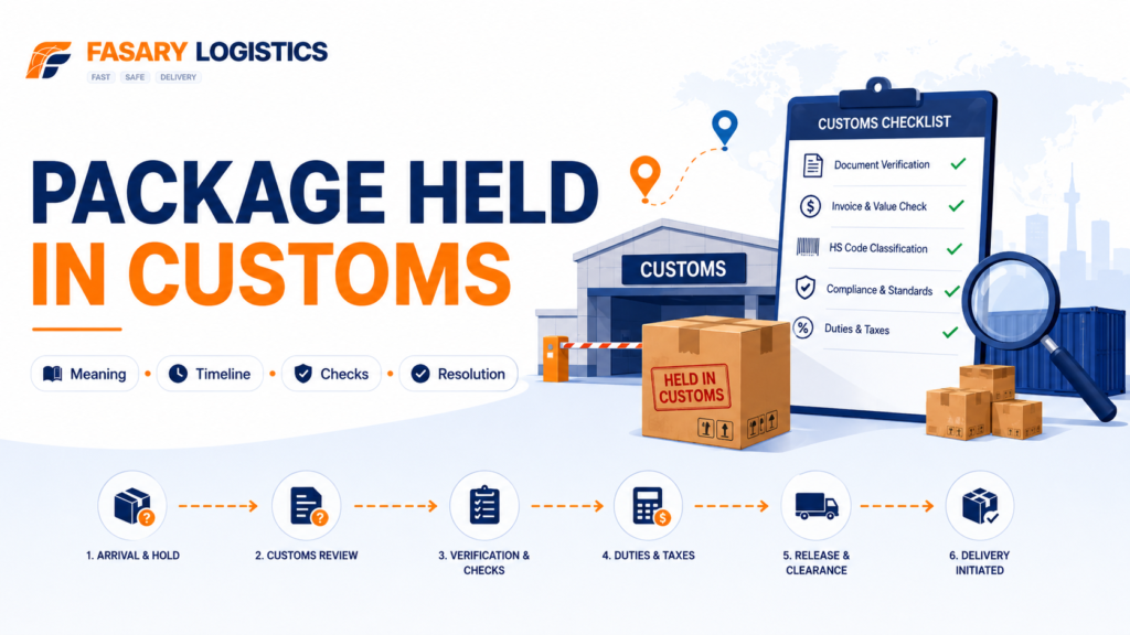 Package Held in Customs: Meaning, How Long It Takes, and What to Check