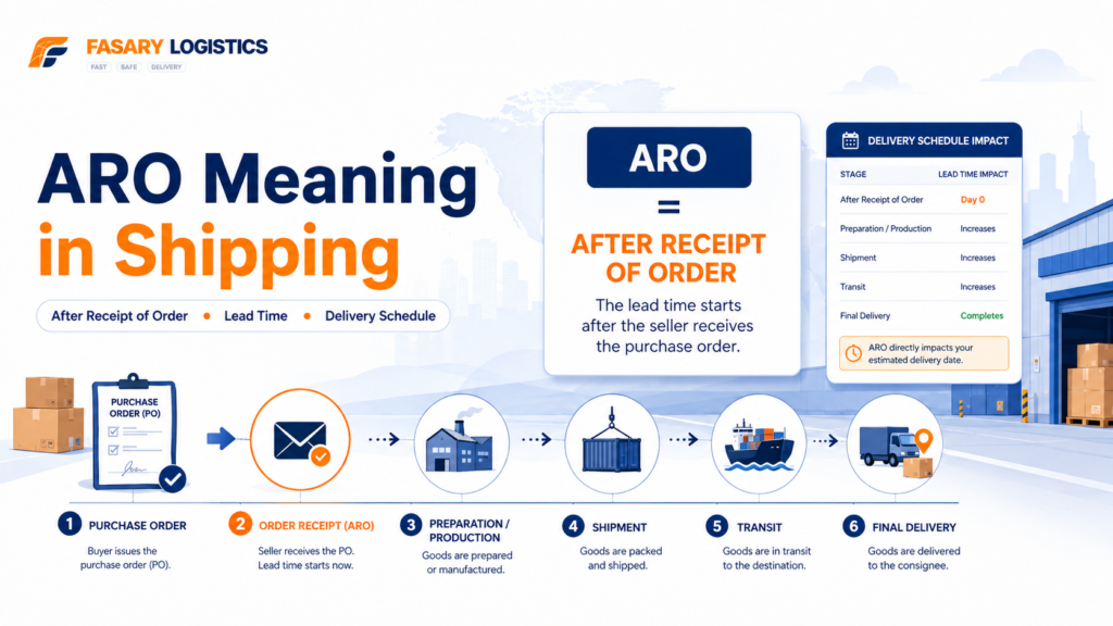 ARO Meaning in Shipping: What ARO Means and How It Affects Delivery Time